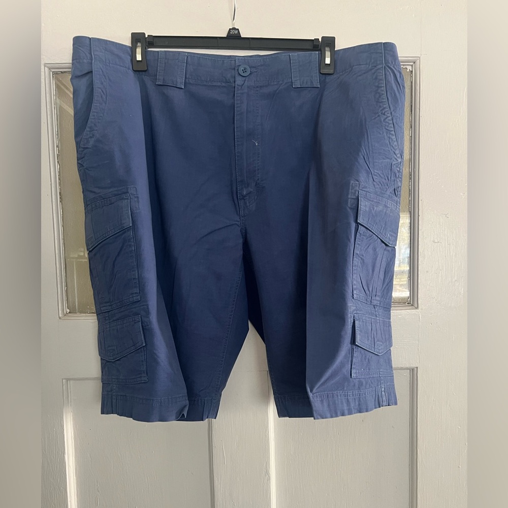 Navy Cargo Shorts for Men